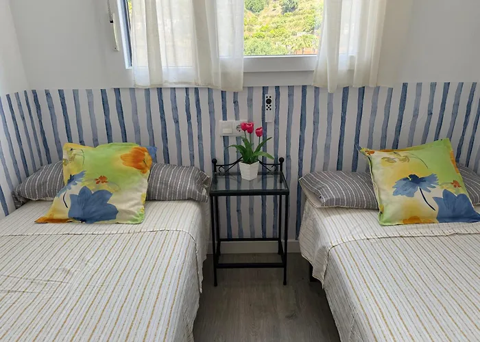 Atico 90M De Terraza, Jacuzzi Privado Y Cargador De Coche Electrico En Cabria, Almunecar